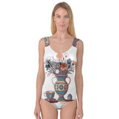 Flower Vase Nature Bloom Blossom Princess Tank Leotard  by Salmanaz77