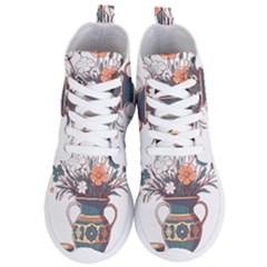 Flower Vase Nature Bloom Blossom Women s Lightweight High Top Sneakers