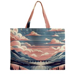 Artwork Painting Sculpture Nature Zipper Mini Tote Bag by Salmanaz77