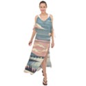 Artwork Painting Sculpture Nature Maxi Chiffon Cover Up Dress View1