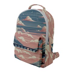 Artwork Painting Sculpture Nature Flap Pocket Backpack (large)