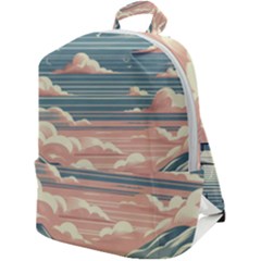 Artwork Painting Sculpture Nature Zip Up Backpack