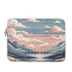 Artwork Painting Sculpture Nature 13  Vertical Laptop Sleeve Case With Pocket by Salmanaz77