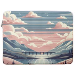 Artwork Painting Sculpture Nature 17  Vertical Laptop Sleeve Case With Pocket by Salmanaz77