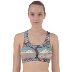 Roses Flowers Bloom Nature Blossom Back Weave Sports Bra