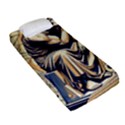 Thinker Sculpture Design Geometric Fitted Sheet (Single Size) View2