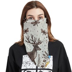 Artwork Graffiti Painting Creative Face Covering Bandana (triangle)