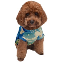 Mountains Nature Forest Landscape Dog T-shirt