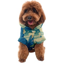 Mountains Nature Forest Landscape Dog Coat by Salmanaz77