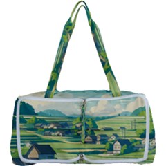 Countryside Meadow Rural Bloom Multi Function Bag by Salmanaz77