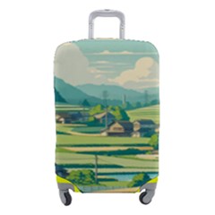 Countryside Meadow Rural Bloom Luggage Cover (small)