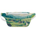 Countryside Meadow Rural Bloom Waist Bag  View1