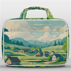 Countryside Meadow Rural Bloom Travel Toiletry Bag With Hanging Hook by Salmanaz77