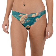 Mountains Countryside Agriculture Band Bikini Bottoms