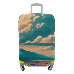 Mountains Countryside Agriculture Luggage Cover (small)