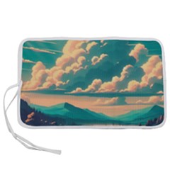 Mountains Countryside Agriculture Pen Storage Case (s)