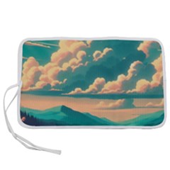 Mountains Countryside Agriculture Pen Storage Case (m) by Salmanaz77