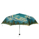 Mountains Rural Countryside Sky Folding Umbrellas View3