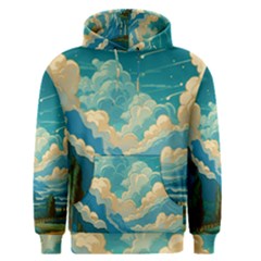 Mountains Rural Countryside Sky Men s Core Hoodie by Salmanaz77