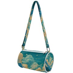 Mountains Rural Countryside Sky Mini Cylinder Bag