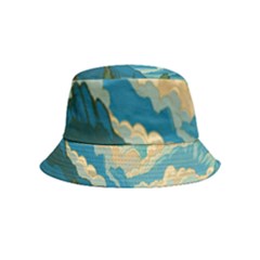 Mountains Rural Countryside Sky Bucket Hat (kids)