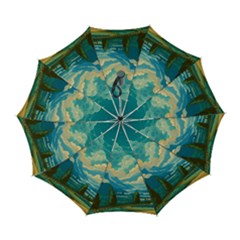 Mountains Rural Countryside Sky Automatic Folding Umbrella With Case (large) by Salmanaz77