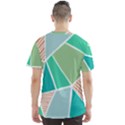 Geometric Colors  pool Men s Sport Mesh T-Shirt View2