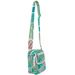 Geometric Colors  Pool Shoulder Strap Belt Bag by ConteMonfrey