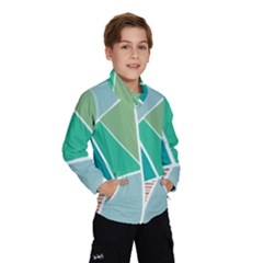 Geometric Colors  Pool Kids  Windbreaker