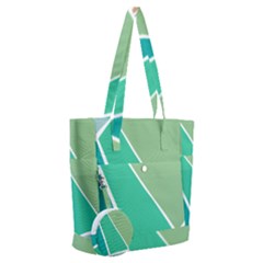 Geometric Colors  Pool Everyday Shoulder Bag With Pouch Bag by ConteMonfrey