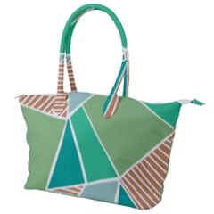 Geometric Colors  Pool Canvas Shoulder Bag by ConteMonfrey