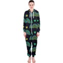 Dark Rainbow Pattern  Hooded Jumpsuit (Ladies) View1