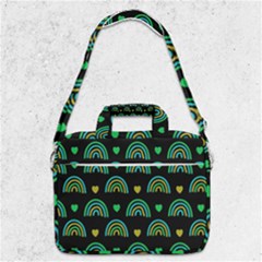 Dark Rainbow Pattern  Macbook Pro 13  Shoulder Laptop Bag 