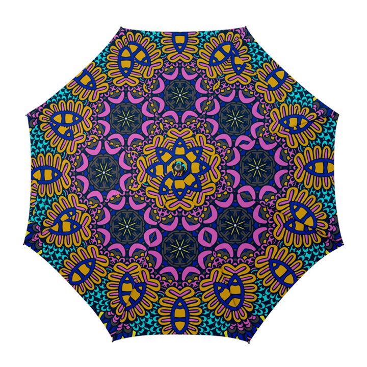 Mandala Fishes   Golf Umbrellas