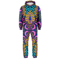 Mandala Fishes   Hooded Jumpsuit (men)