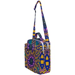 Mandala Fishes   Crossbody Day Bag