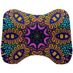 Mandala Fishes   Head Support Cushion