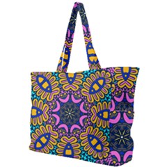 Mandala Fishes   Simple Shoulder Bag