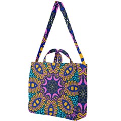 Mandala Fishes   Square Shoulder Tote Bag by ConteMonfrey