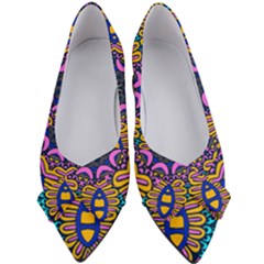 Mandala Fishes   Women s Bow Heels