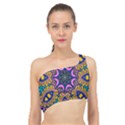 Mandala Fishes   Spliced Up Bikini Top  View1