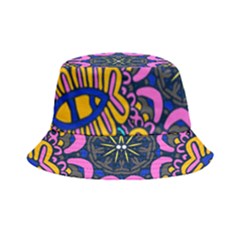 Mandala Fishes   Bucket Hat