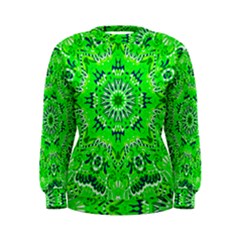 Mandala Flowers   Women s Sweatshirt