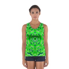 Mandala Flowers   Sport Tank Top 