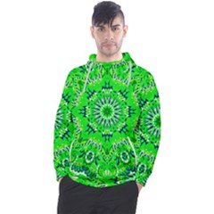 Mandala Flowers   Men s Pullover Hoodie