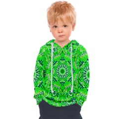 Mandala Flowers   Kids  Overhead Hoodie