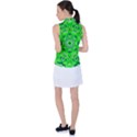 Mandala Flowers   Women s Sleeveless Polo T-Shirt View2