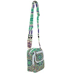 Cold Colors Mandala   Shoulder Strap Belt Bag