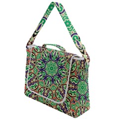 Cold Colors Mandala   Box Up Messenger Bag by ConteMonfrey