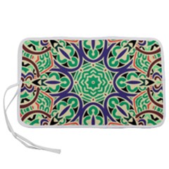 Cold Colors Mandala   Pen Storage Case (m) by ConteMonfrey